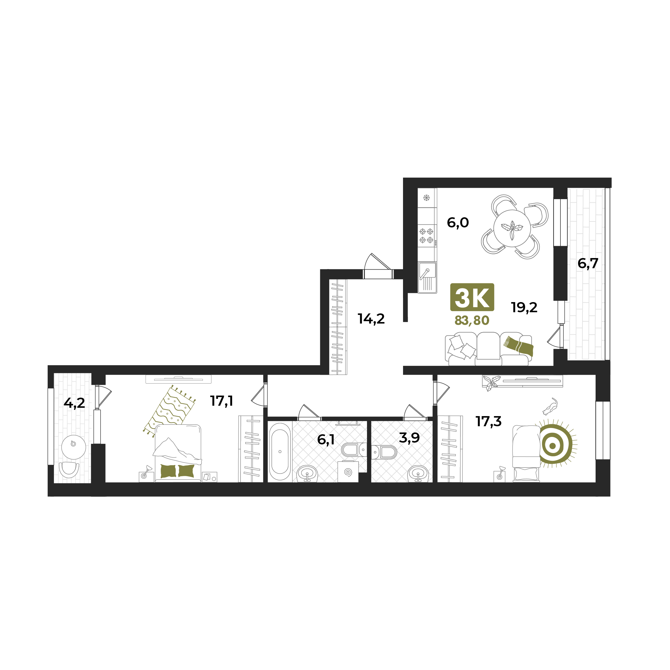 план помещения