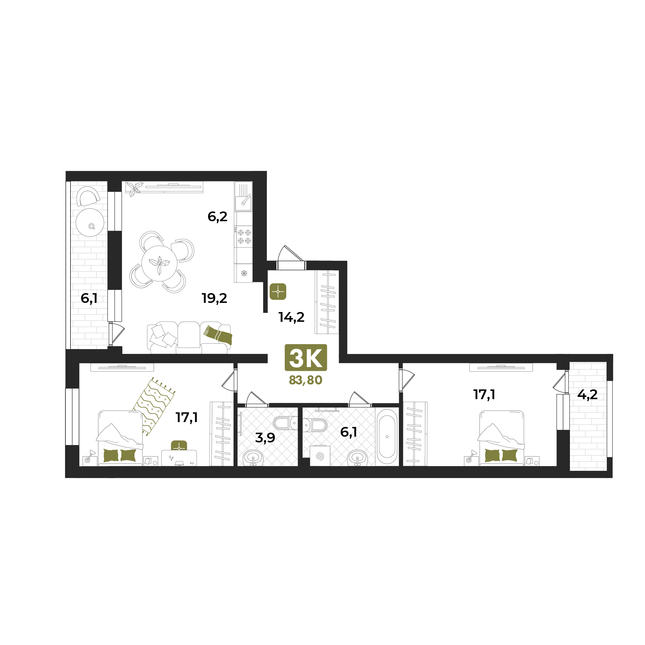 план помещения