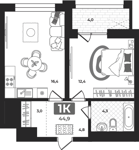 план помещения