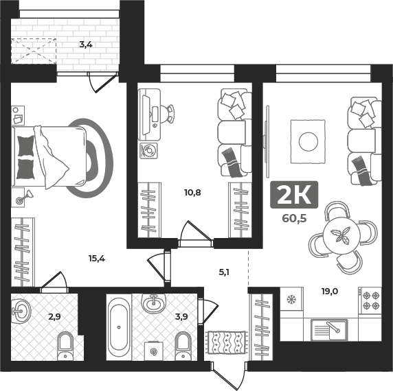 план помещения