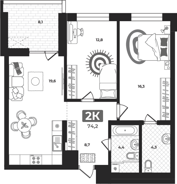 план помещения