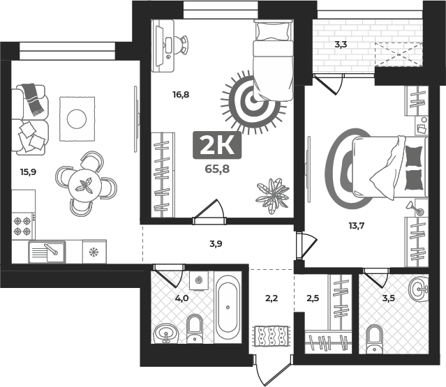 план помещения