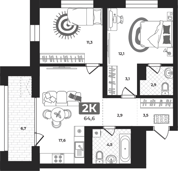 план помещения