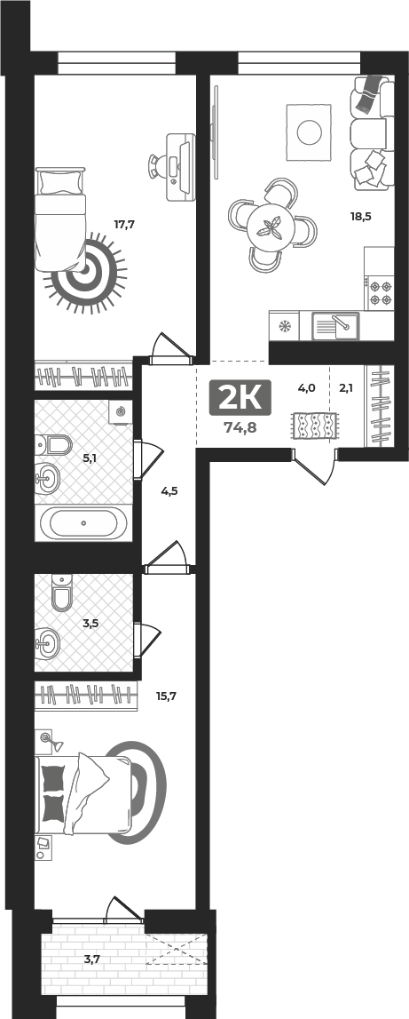план помещения