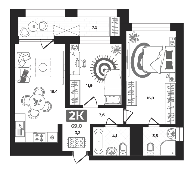 план помещения