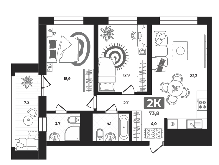 план помещения