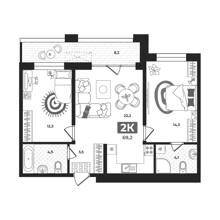 план помещения