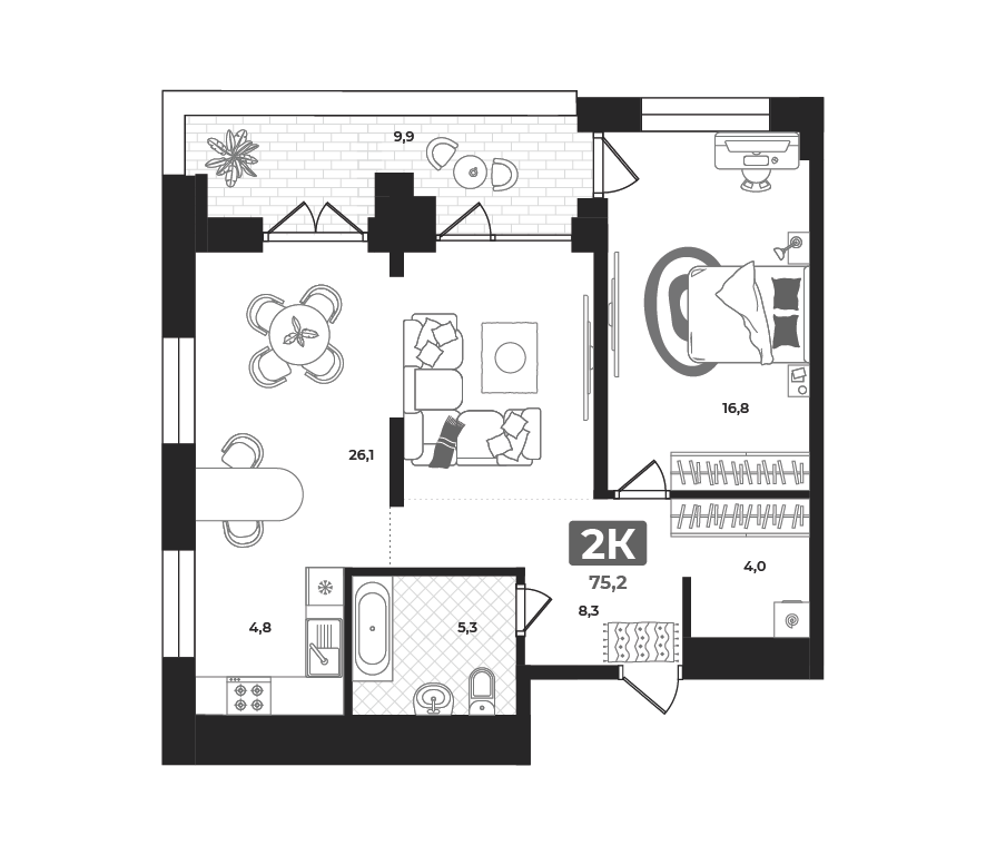 план помещения