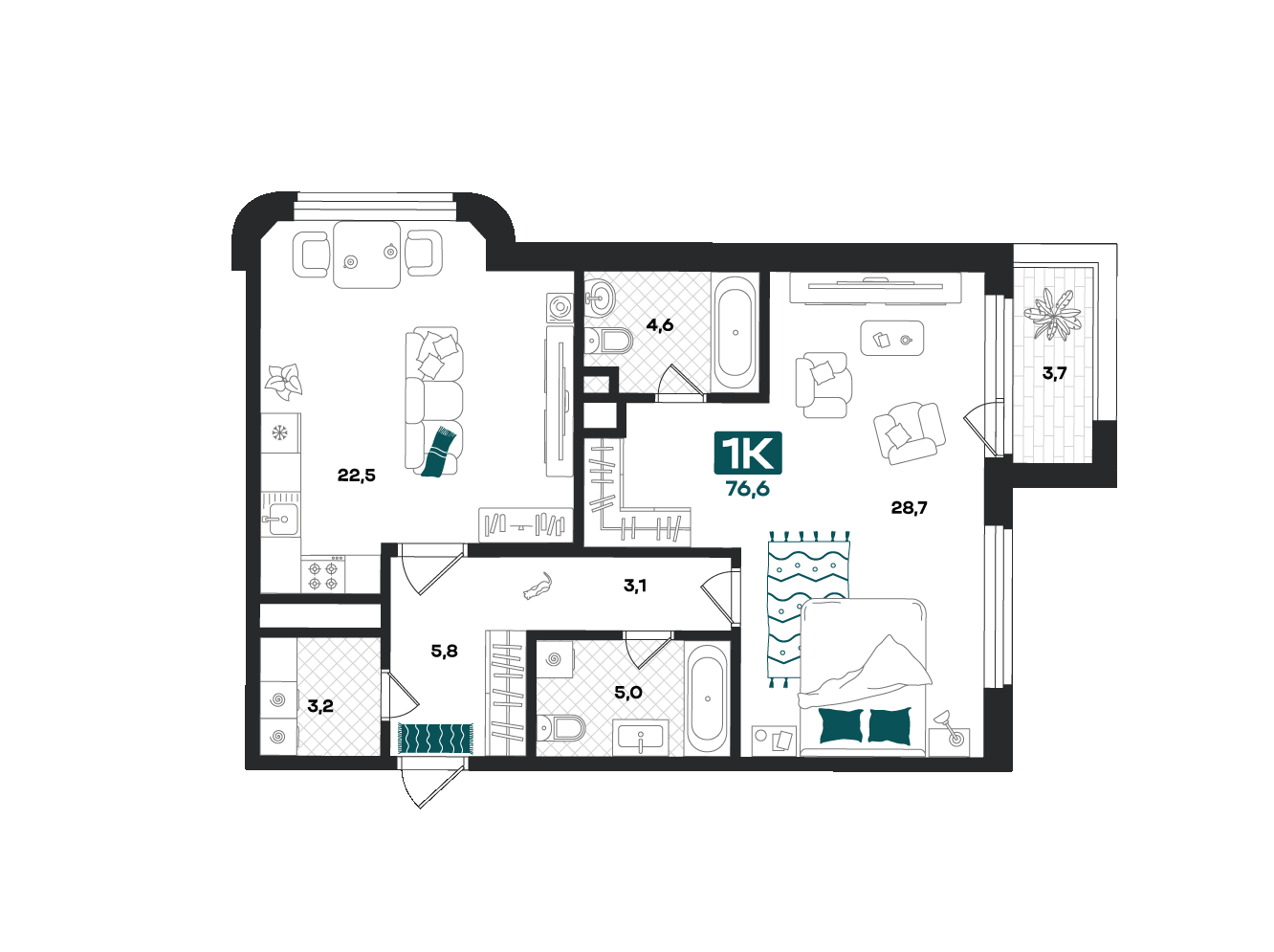 план помещения