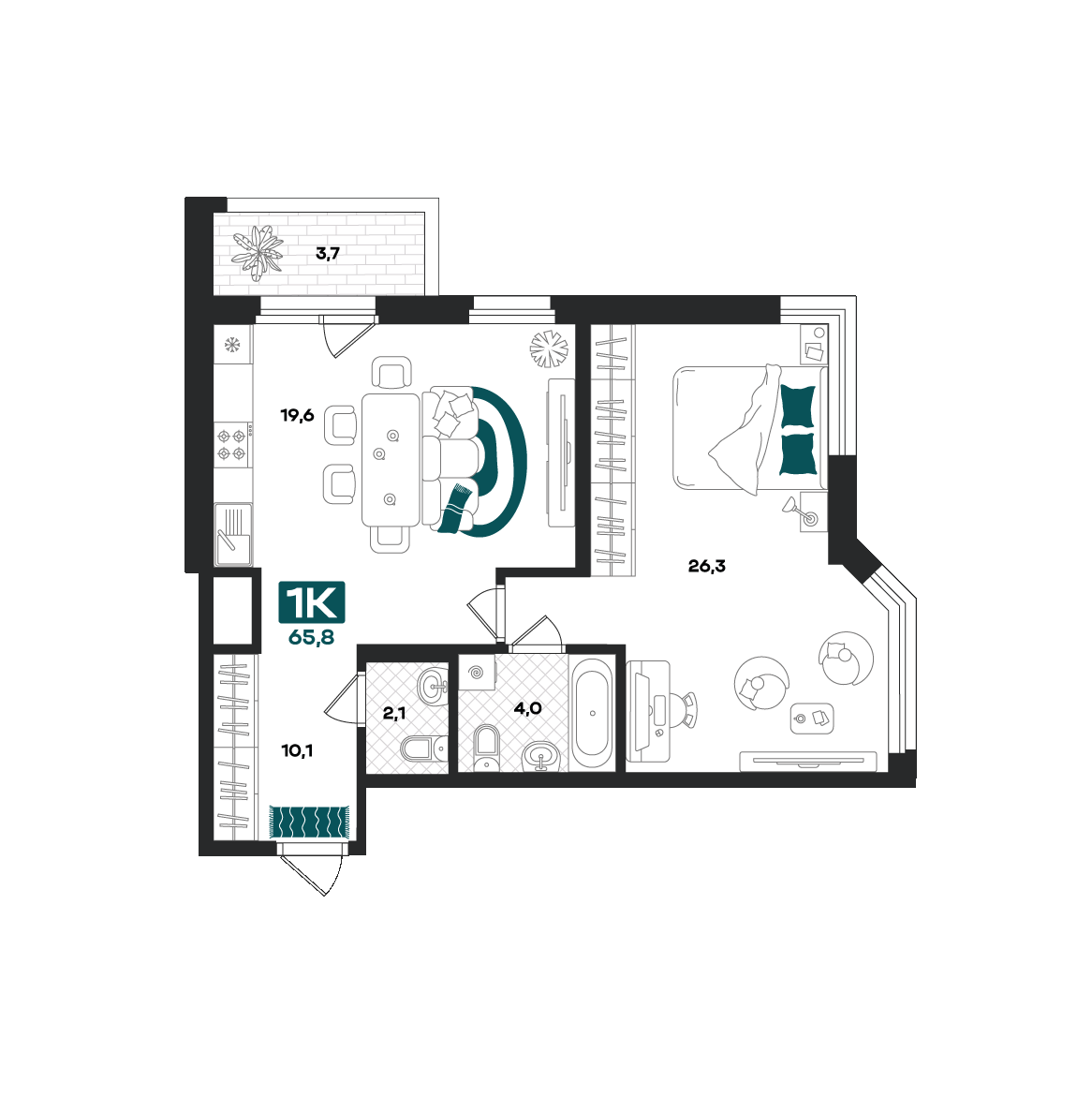 план помещения