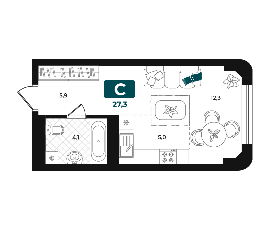 план помещения