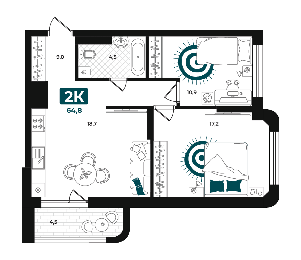 план помещения
