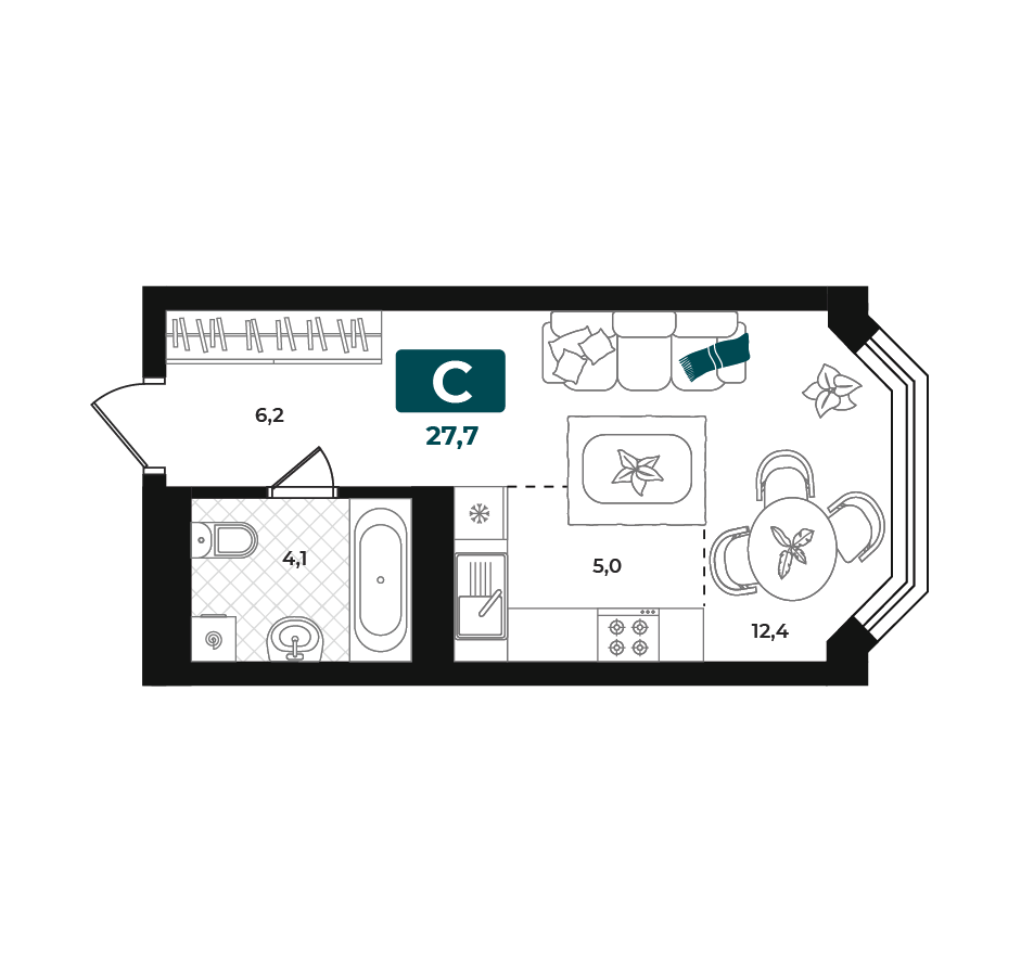 план помещения