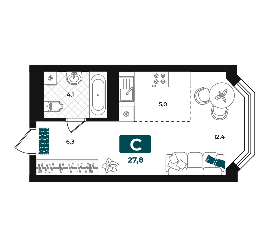 план помещения