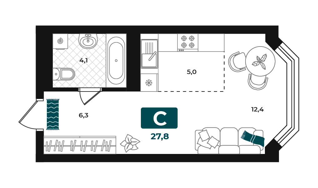 план помещения