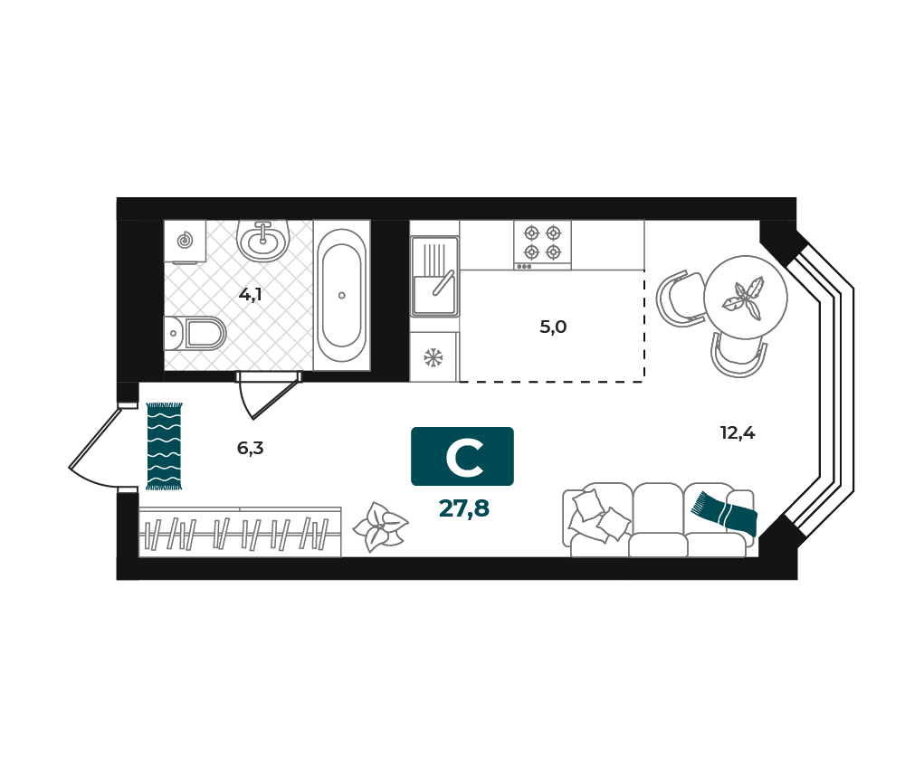 план помещения