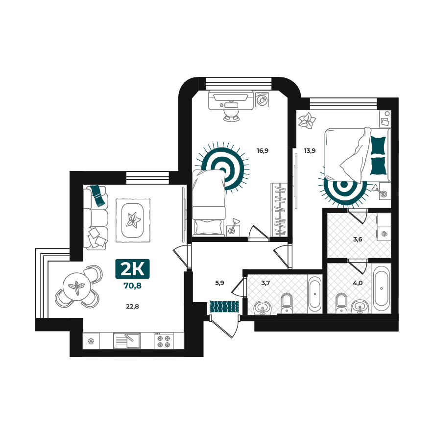 план помещения